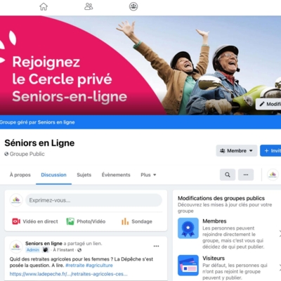 Rejoignez Famille-Seniors-en-ligne sur Facebook